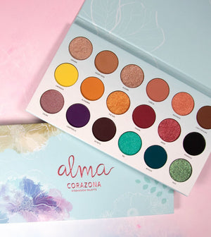 Alma Eyeshadow Palette - CorazonaBeauty