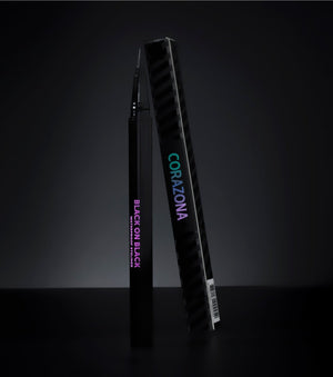 Eyeliner Black on Black - CorazonaBeauty