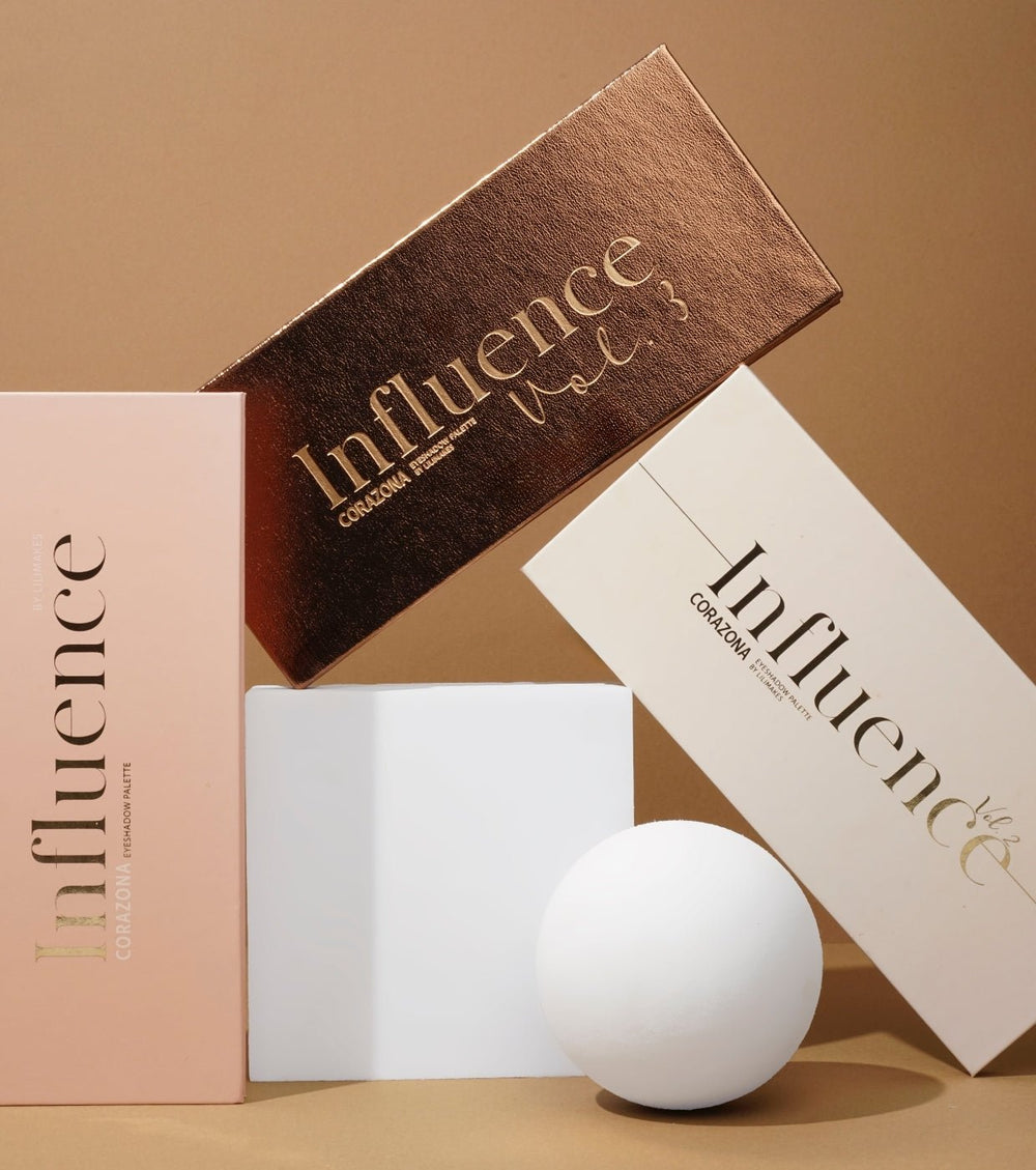 Influence Collection by Lilimakes - Eyeshadow Palette Set - Vol.1.2.3 - CorazonaBeauty