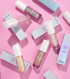 Liquid eyeshadow Glitter Queen - CorazonaBeauty