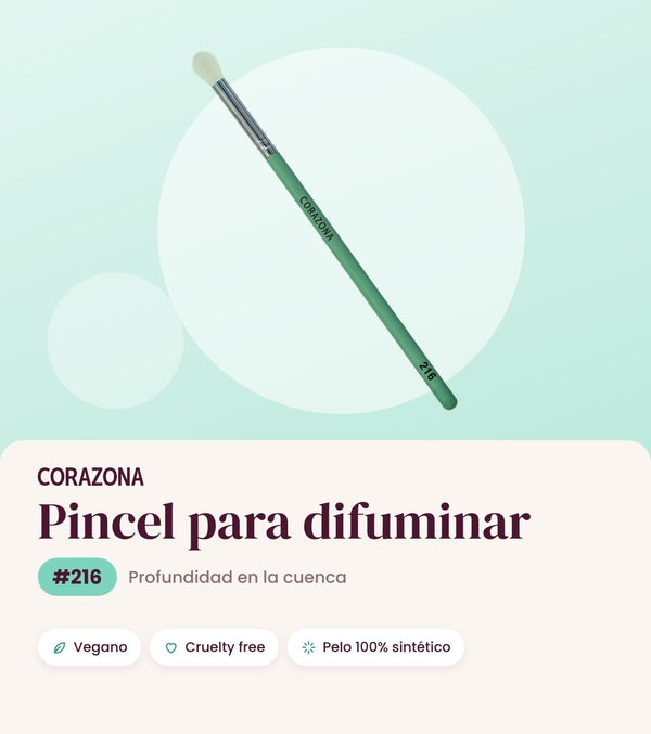 Blending Brush #216 - CorazonaBeauty