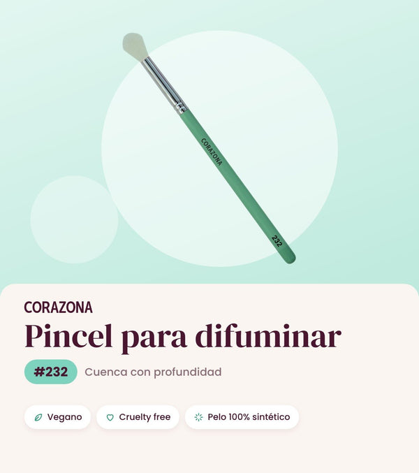 Blending Brush #232 - CorazonaBeauty
