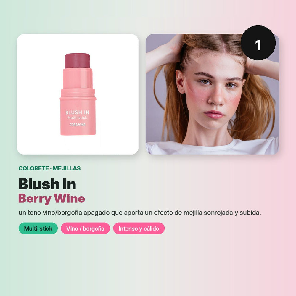 Blush In Multi-stick Blush Pack – 4 Shades - CorazonaBeauty
