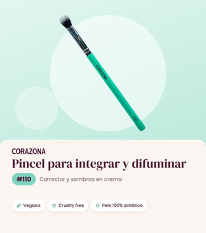 Concealer Blending Brush #110 - CorazonaBeauty