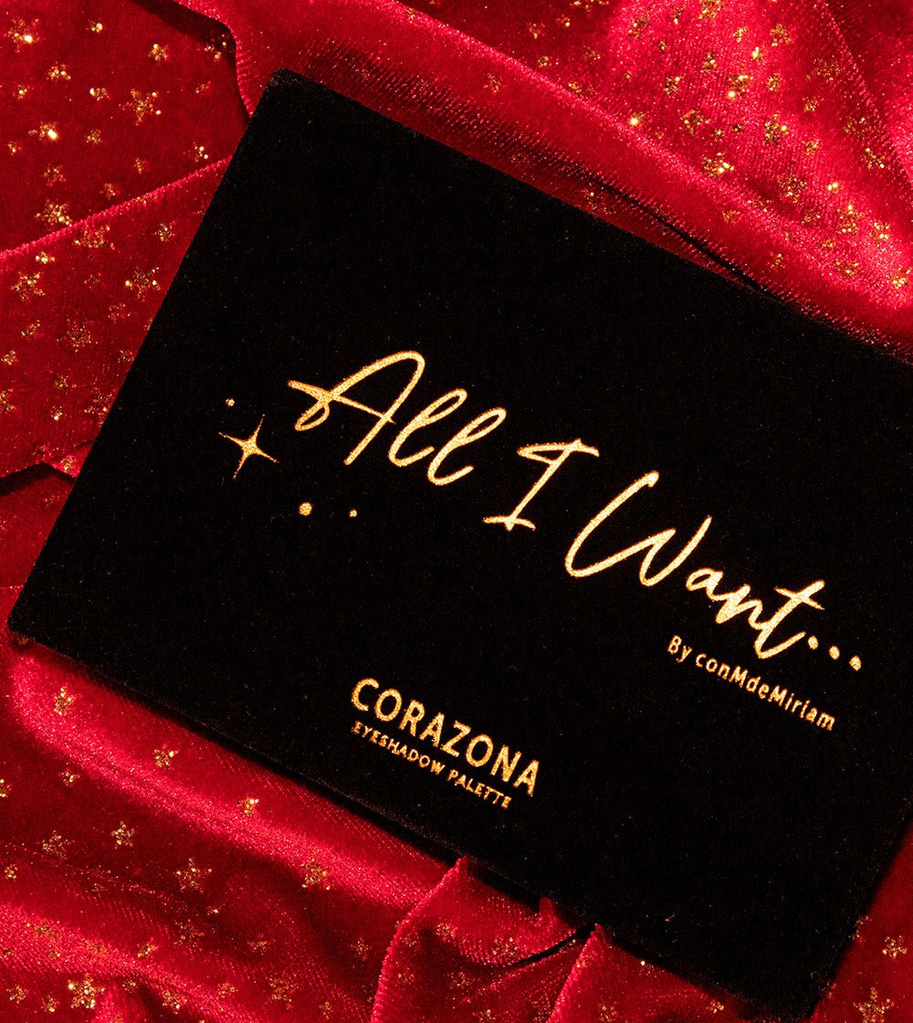 ConMdeMiriam Collection - Pressed pigment palette All I Want - CorazonaBeauty