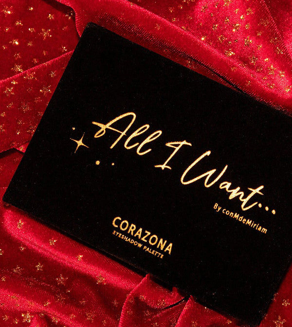ConMdeMiriam Collection - Pressed pigment palette All I Want - CorazonaBeauty