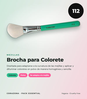 Essential Brush Set – 5 Brushes + Free Brush Canister – CORAZONA