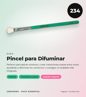Essential Brush Set – 5 Brushes + Free Brush Canister – CORAZONA