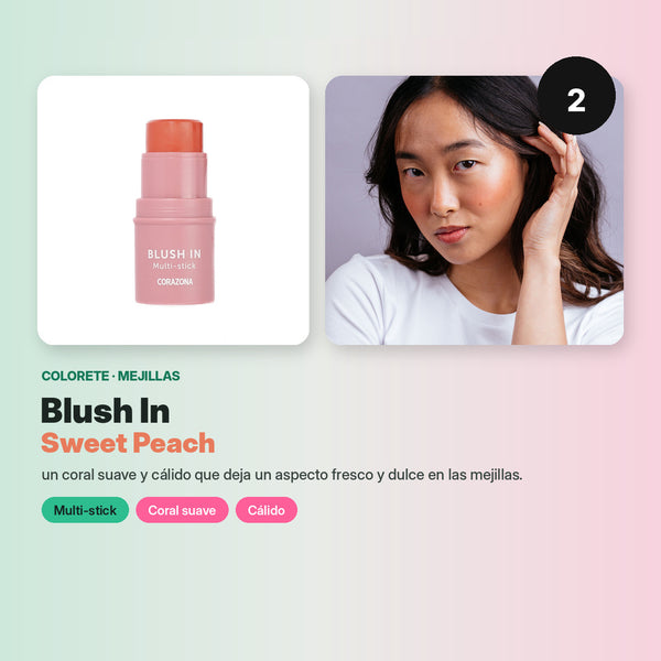 Blush In Multi-stick Blush Pack – 4 Shades – CORAZONA