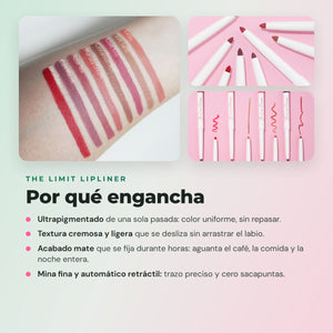 The Limit Lip Liner Full Set – 8 Shades – CORAZONA