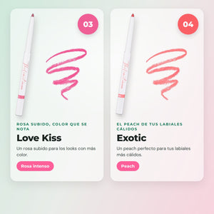 The Limit Lip Liner Full Set – 8 Shades – CORAZONA