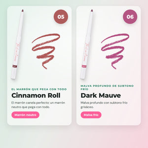 The Limit Lip Liner Full Set – 8 Shades – CORAZONA
