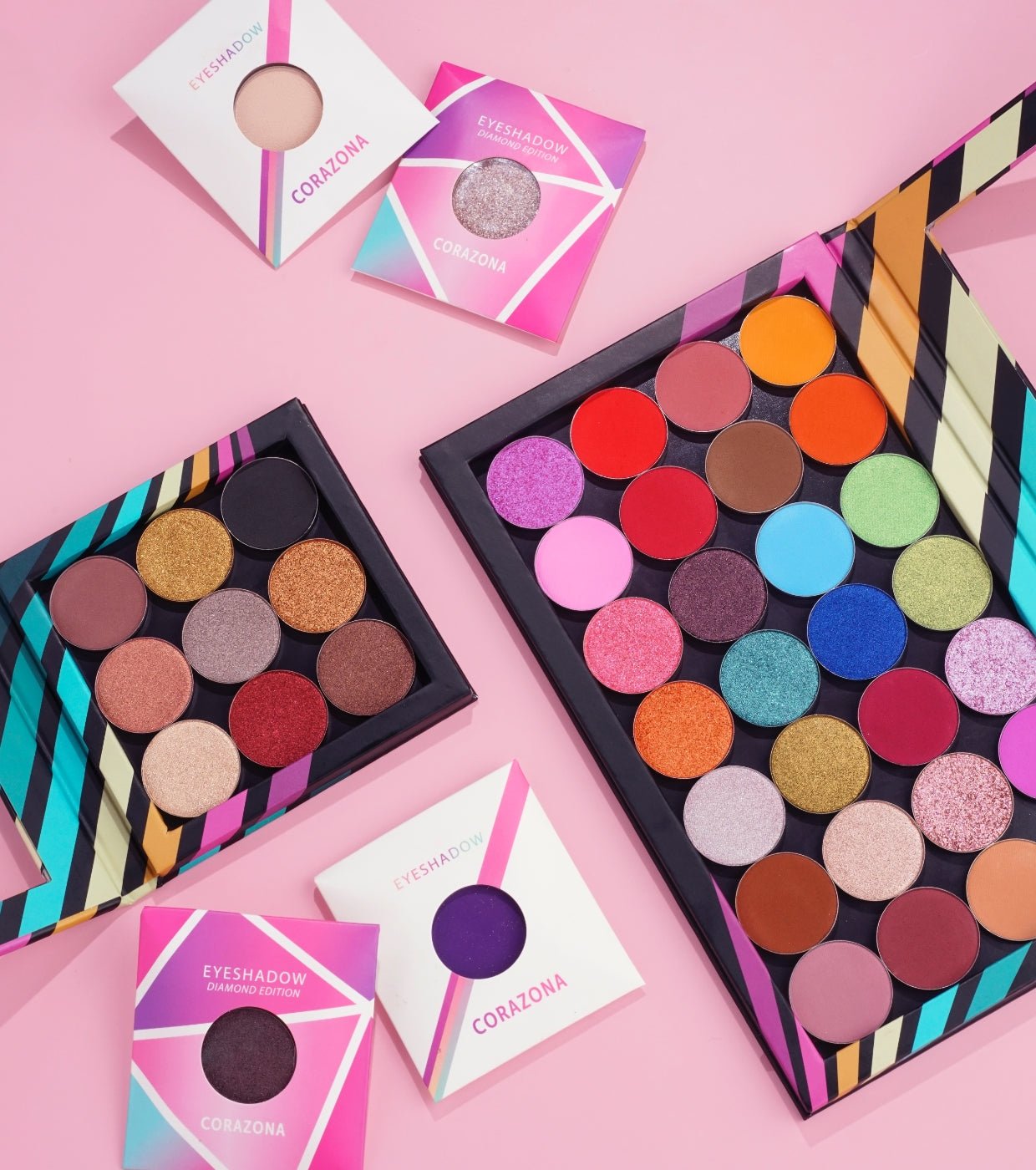 PuroBio Magnetische Mini-Palette Leer | Leere Palette Für Make-up, Zum Selbstbefüllen | Praktisch Für Unterwegs