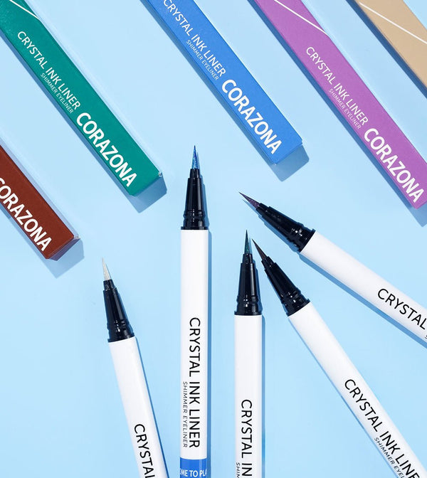 Eyeliner Crystal Ink Liner - CorazonaBeauty