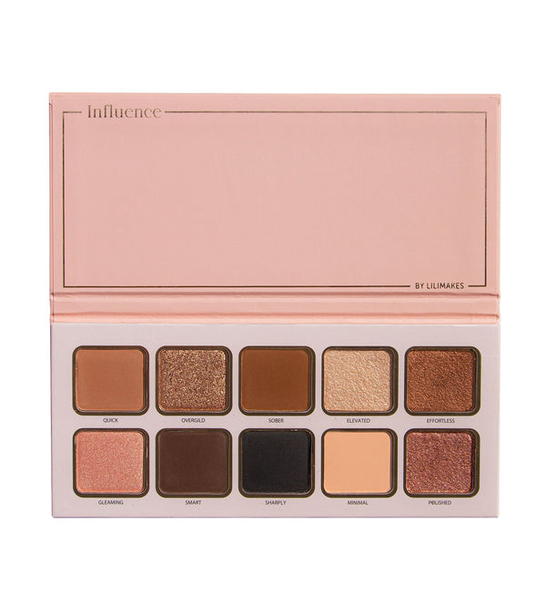 Eyeshadow Palette Influence Collection by Lilimakes - CorazonaBeauty