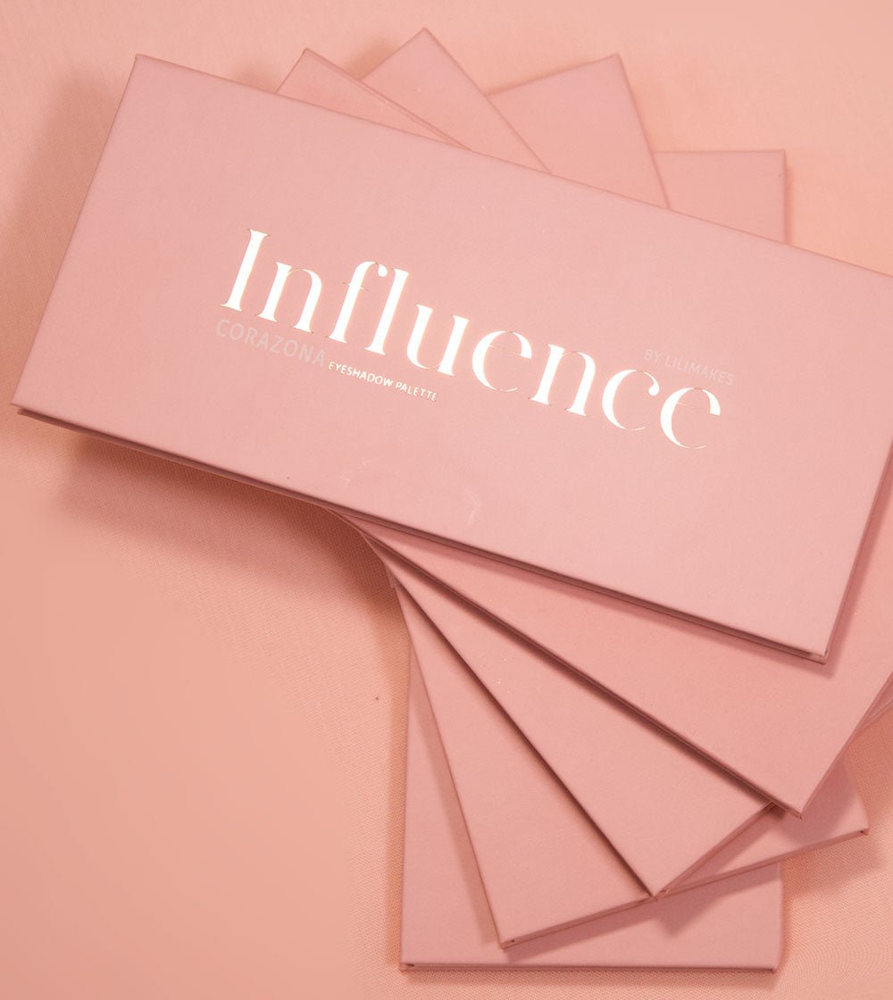 Eyeshadow Palette Influence Collection by Lilimakes - CorazonaBeauty