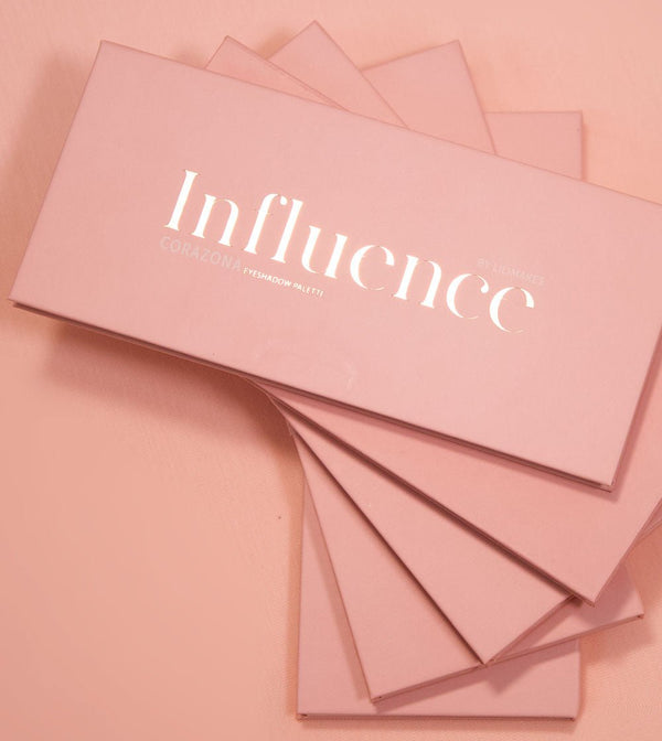 Eyeshadow Palette Influence Collection by Lilimakes - CorazonaBeauty