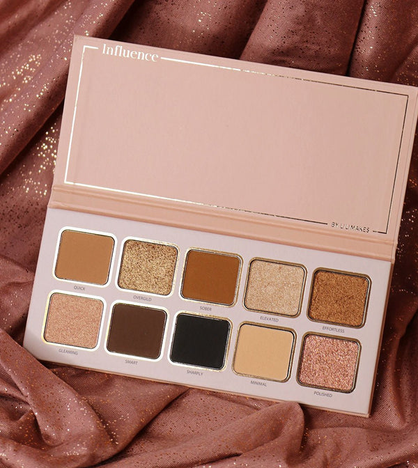 Eyeshadow Palette Influence Collection by Lilimakes - CorazonaBeauty