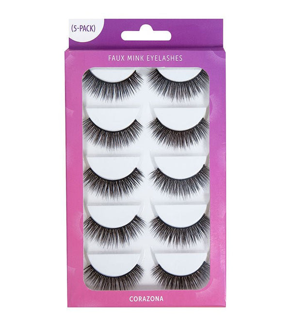 Faux Mink Eyelashes - CorazonaBeauty