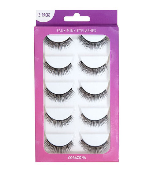 Faux Mink Eyelashes - CorazonaBeauty