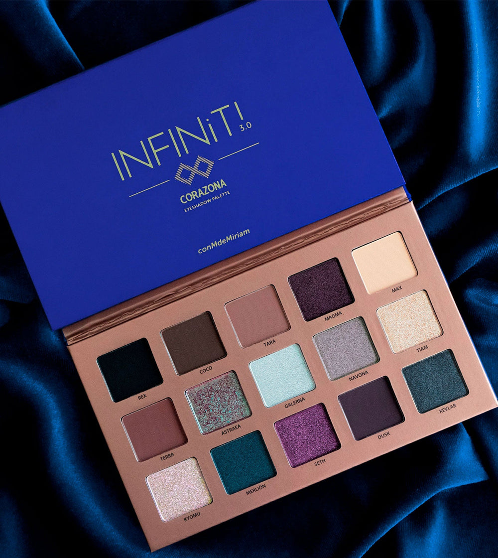 INFINIT! 3.0 by conMdeMiriam Eyeshadow palette - CorazonaBeauty