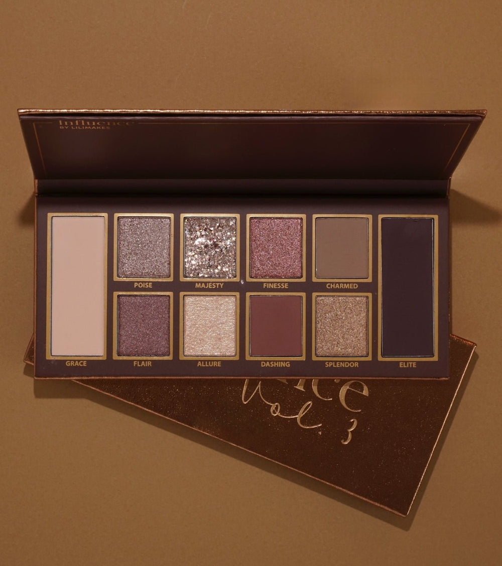 Influence Collection by Lilimakes - Eyeshadow Palette - Vol. 3 - CorazonaBeauty