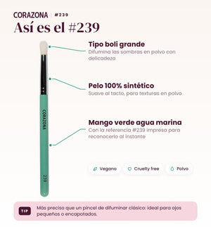 Large Pencil Brush #239 - CorazonaBeauty