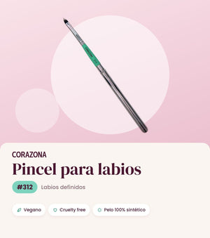 Lip Brush #312 - CorazonaBeauty