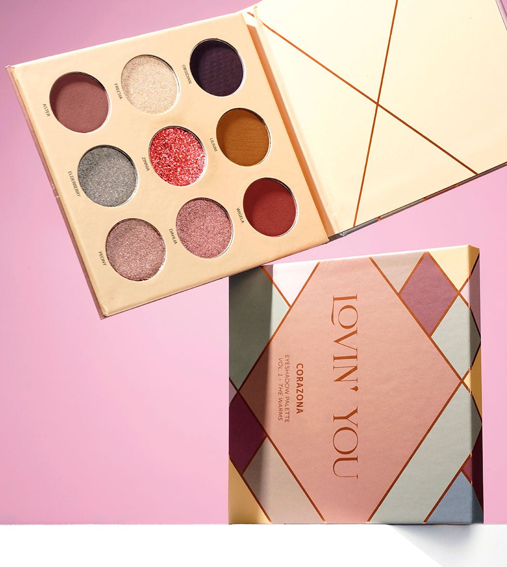 Lovin' You Eyeshadow Palette - Vol. 1 The Warms - CorazonaBeauty