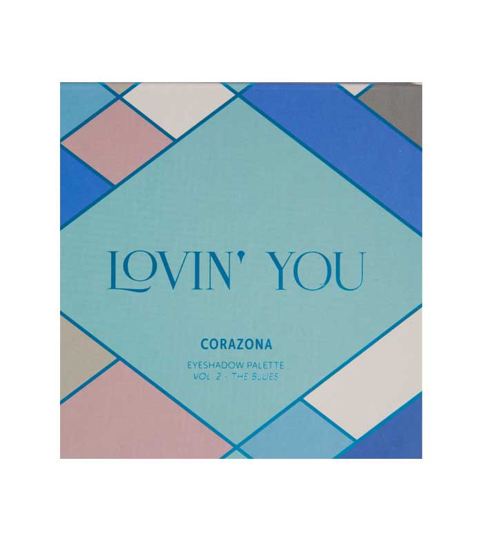 Lovin' You Eyeshadow Palette - Vol. 2 The Blues - CorazonaBeauty