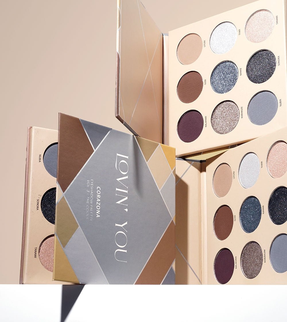 Lovin' You Eyeshadow Palette - Vol. 3 The Cools - CorazonaBeauty