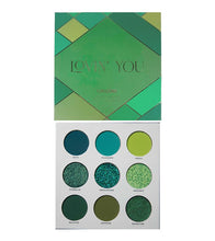 Load image into Gallery viewer, Lovin&#39; You Eyeshadow Palette - Vol. 4 The Greens - CorazonaBeauty
