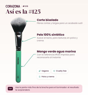 Multi-Purpose Brush #125 - CorazonaBeauty