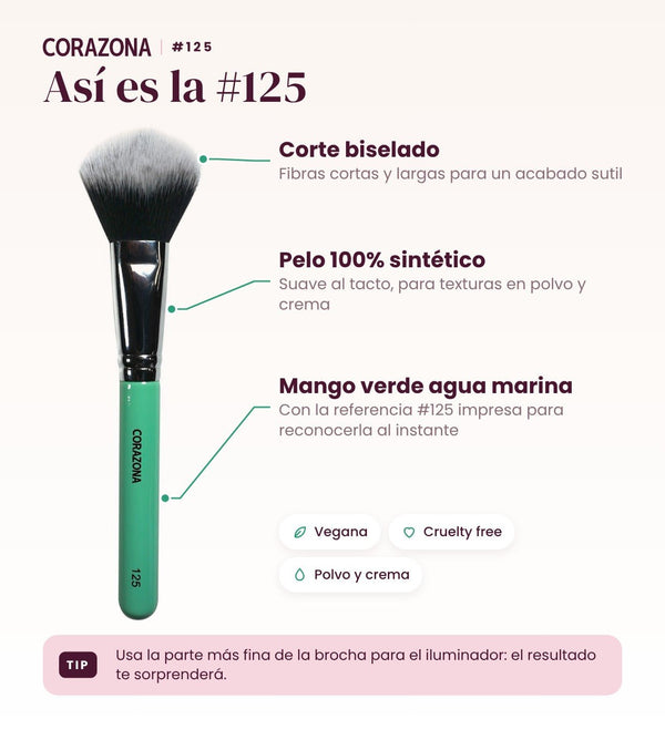 Multi-Purpose Brush #125 - CorazonaBeauty