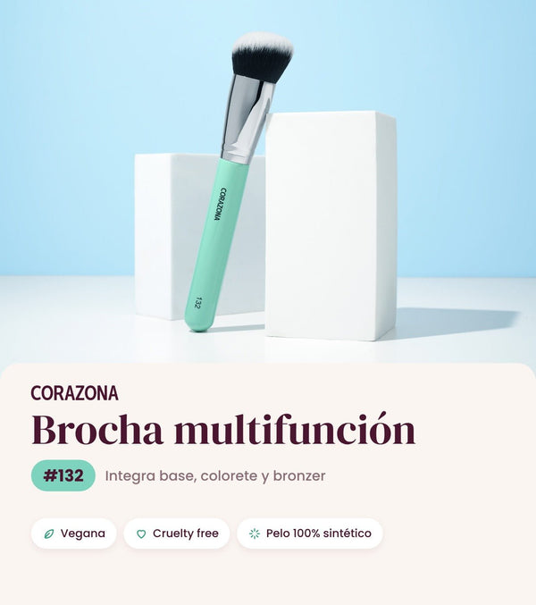 Multi-Purpose Brush #132 - CorazonaBeauty