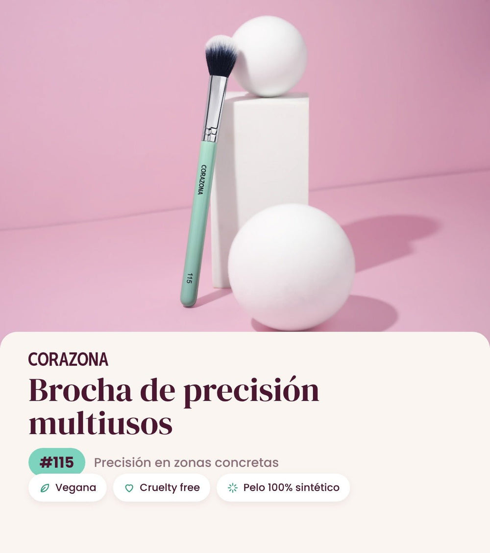 Multi-Purpose Precision Brush #115 - CorazonaBeauty