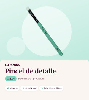 Pincel de detalle #224 CORAZONA - infografía portada