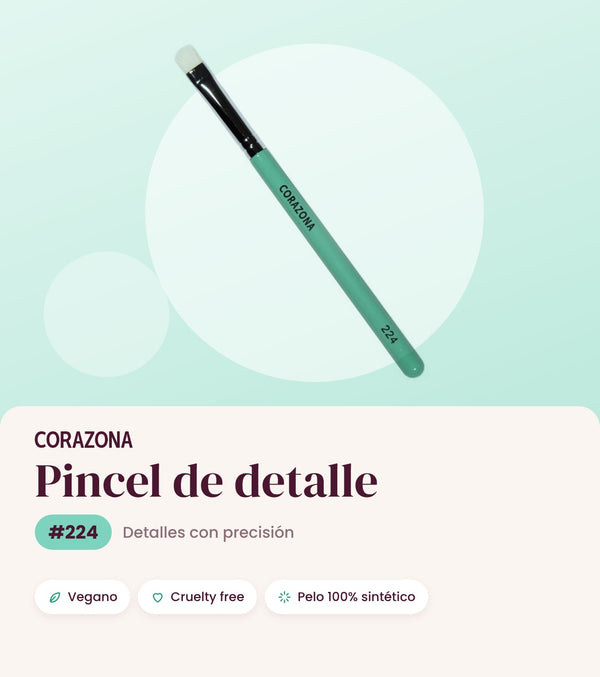 Pincel de detalle #224 CORAZONA - infografía portada