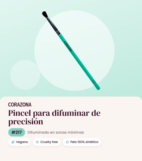 Precision Blending Brush #217 - CorazonaBeauty