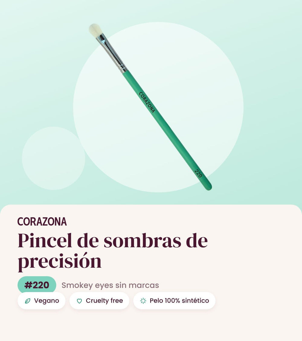 Pincel de sombras de precisión #220 CORAZONA - imagen 1