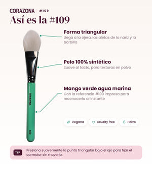Setting Brush #109 - CorazonaBeauty