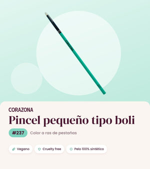 Small Pencil Brush #237 - CorazonaBeauty