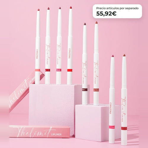 The Limit Lip Liner Full Set – 8 Shades - CorazonaBeauty