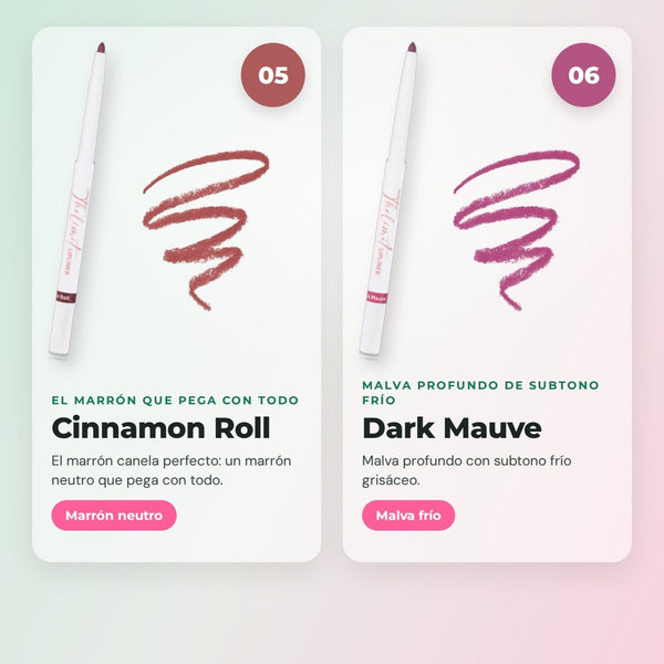 The Limit Lip Liner Full Set – 8 Shades - CorazonaBeauty