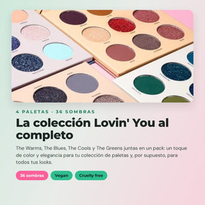 Total Lovin' You Eyeshadow Palette Pack – 4 Palettes - CorazonaBeauty